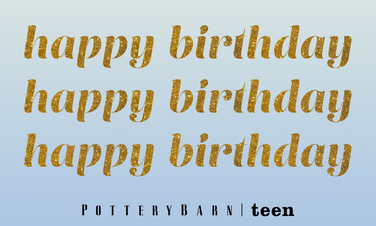 Glitter & Gold egift Card