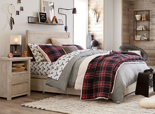 Shelf Classic Tartan Hampton Bedroom Pottery Barn Teen