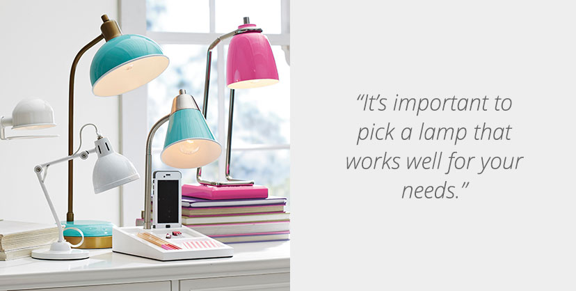 The Right Lighting For Your Study Space Pottery Barn Teen
