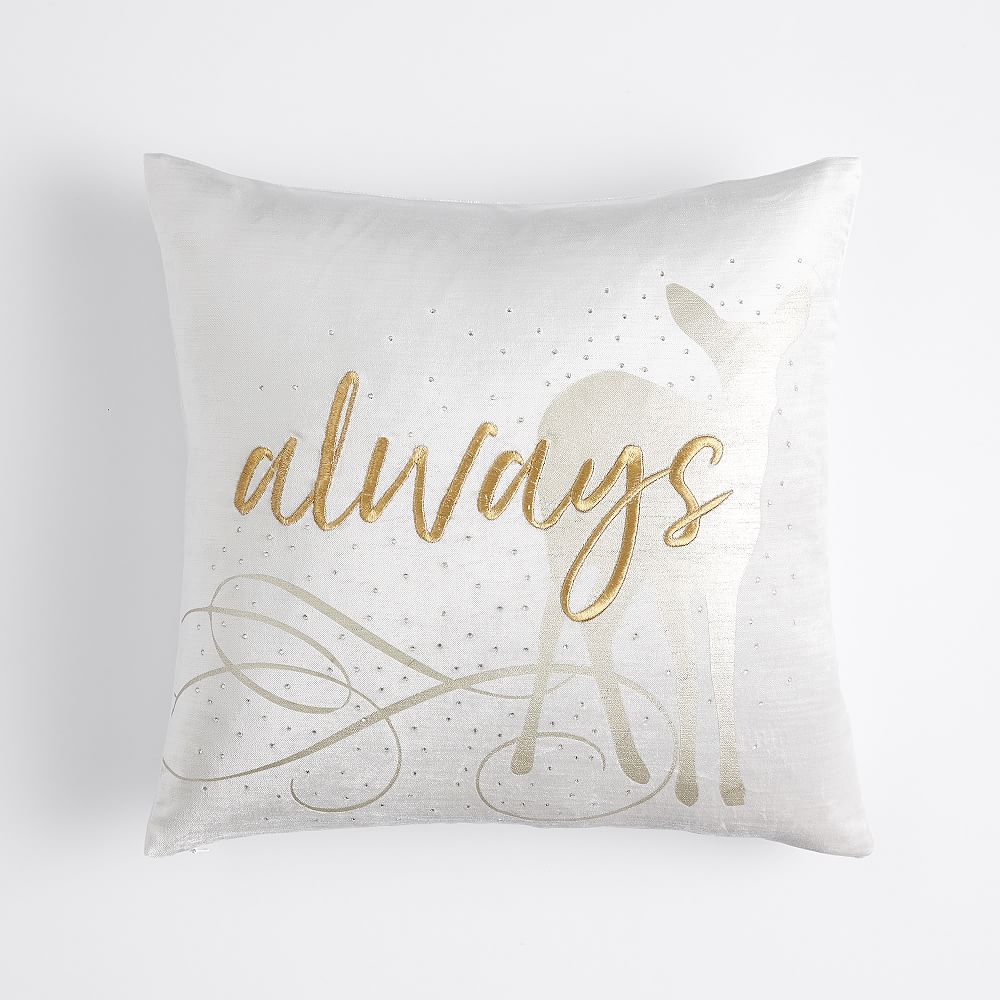 Harry Potter(TM) Always Velvet Pillow Cover