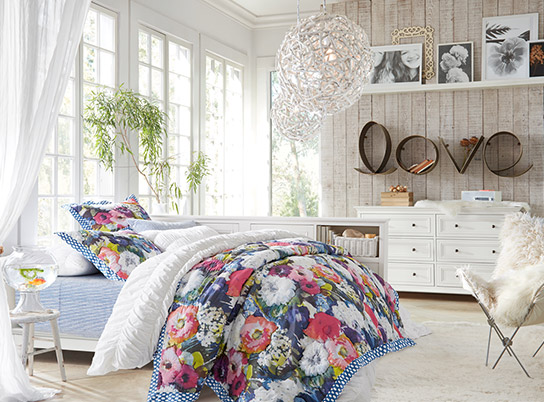 Chelsea Secret Garden Bedroom PBteen Chelsea Secret Garden Bedroom PBteen