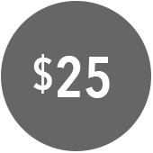 $25 $25