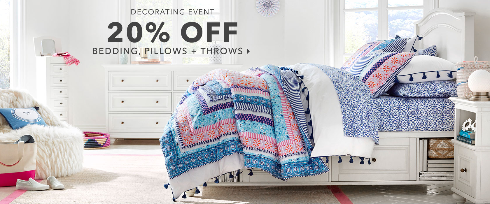 Teen Bedding, Furniture & Decor for Teen Bedrooms & Dorm Rooms PBteen