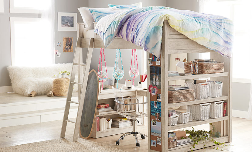 How To Make A Small Bedroom Look Bigger Pottery Barn Teen