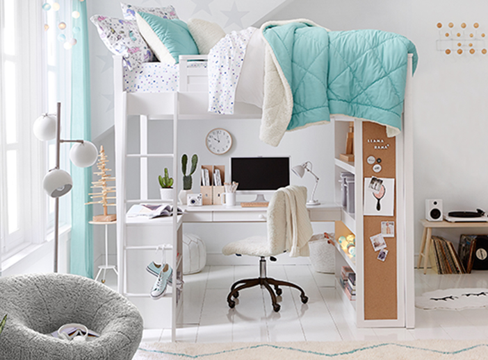 Soft Sherpa Bedroom Pottery Barn Teen