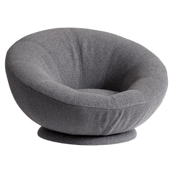Tweed Groovy Swivel Chair | PBteen