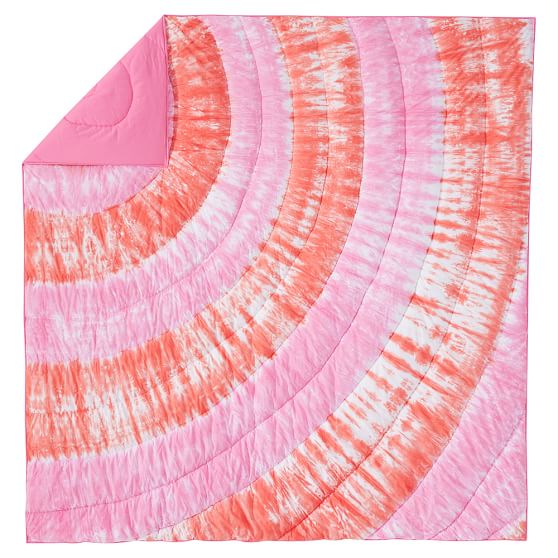 Dunes Tie Dye Cotton Quilt + Sham PBteen