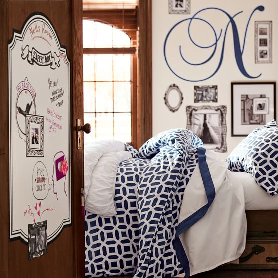 Classic Door Message Board Decal PBteen