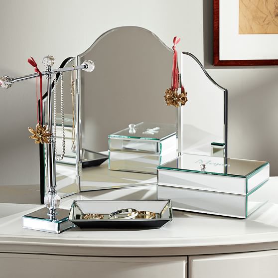 Mirrored Stackable Jewelry Box PBteen