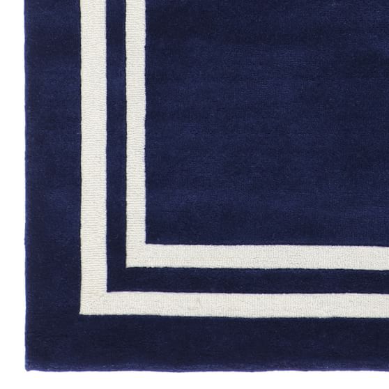 Decorator Border Rug, Royal Navy PBteen