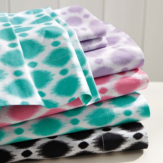 Ikat Dot Organic Sheet Set PBteen