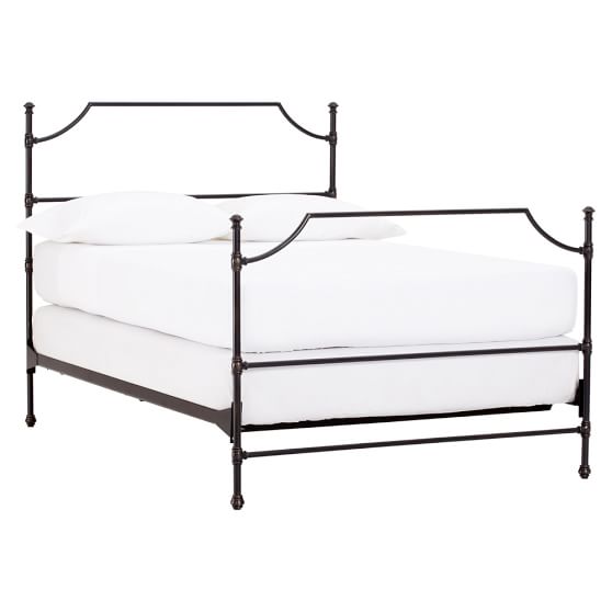 Maison Classic Bed, Queen, Dark Iron