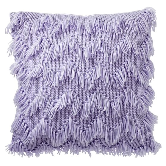 Shaggy Chevron Pillow Covers PBteen