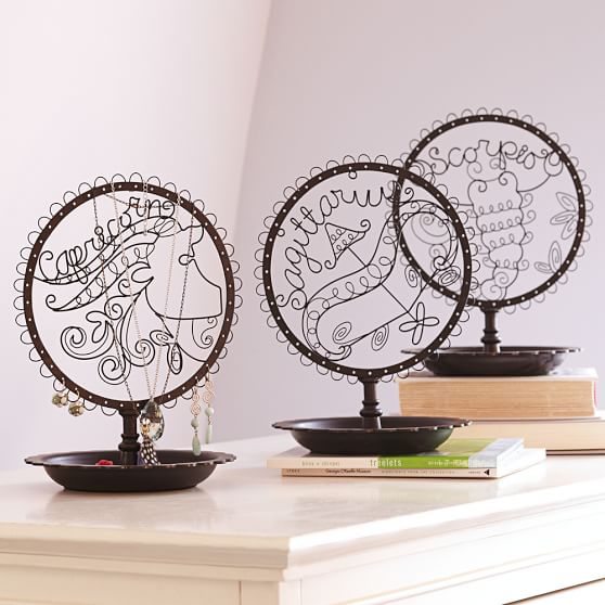 Wire Zodiac Jewelry Holder PBteen