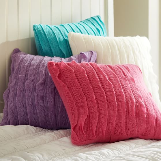 Ruffle Pillow Cover PBteen