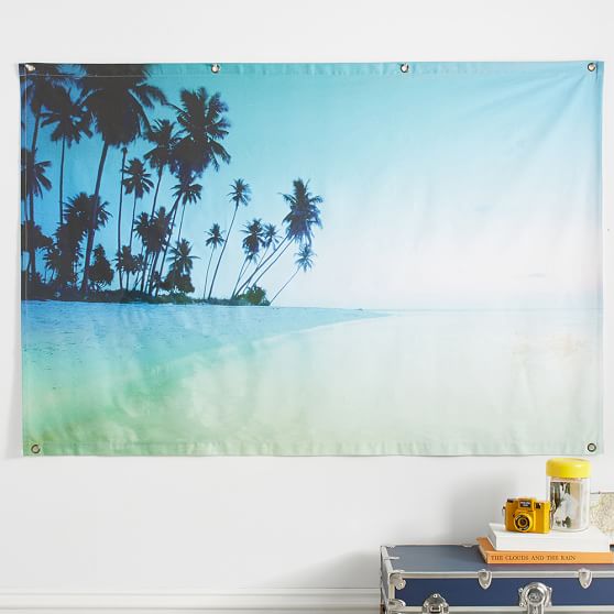 Beach Scene Mural PBteen