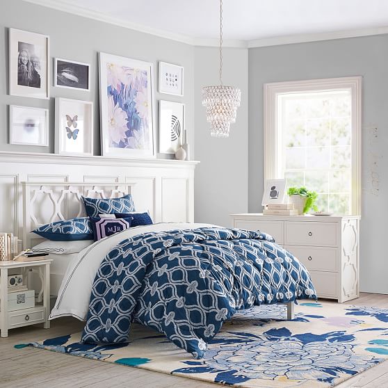 Pb teen beds These cotton sheets from Pottery Barn’s teen line should see your co-ed from orientation to final exams.