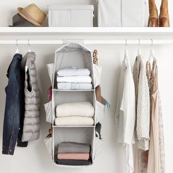 Hanging Closet Organizer W/ Shoe Pockets, Dottie PBteen
