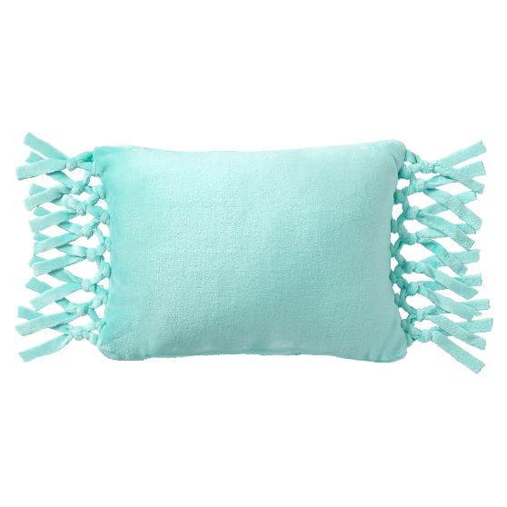 Bohemian Fringe Plush Pillow