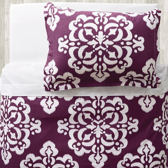 Ikat Medallion Duvet Cover Sham Pbteen Ikat Medallion Duvet Cover Sham View Larger Roll Over Image To Zoom