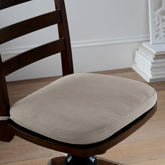 canvas desk chair cushion | pbteen canvas desk chair cushion | pbteen