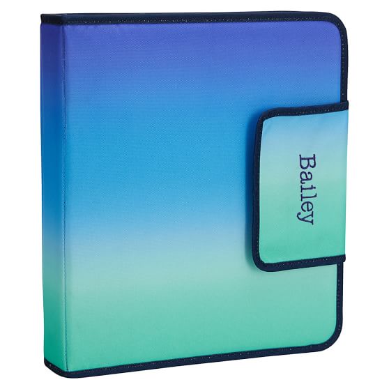 Gear up ombre homework holder 05 image