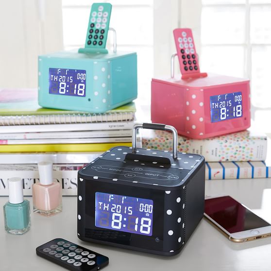 Triple C Groove And Go Bluetooth® Alarm Clock PBteen