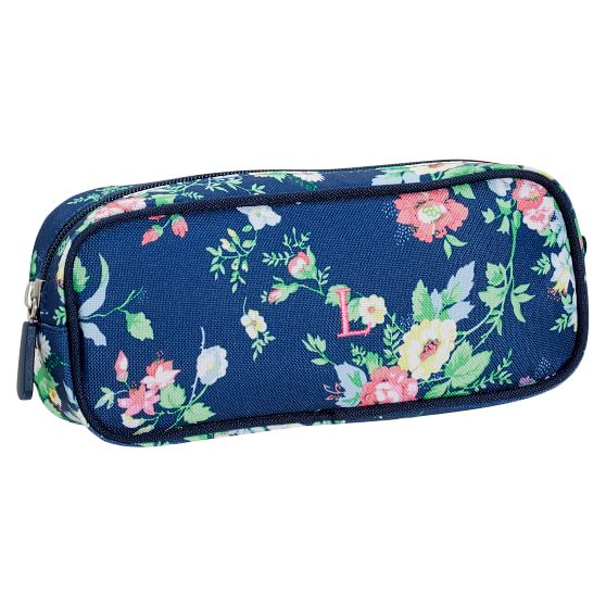 GearUp Navy Ditsy Floral Pencil Case PBteen