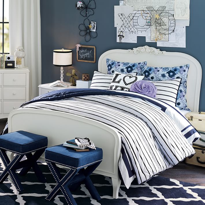 Bedroom Furniture Vintage lilac bed | pbteen Bedroom Furniture Vintage lilac bed | pbteen