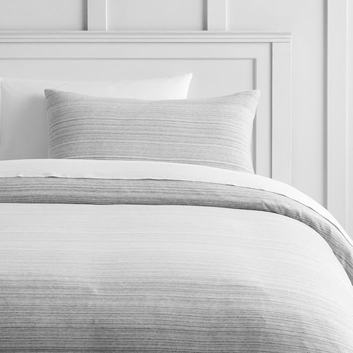 Space Dye Jersey Duvet Cover Sham Pbteen