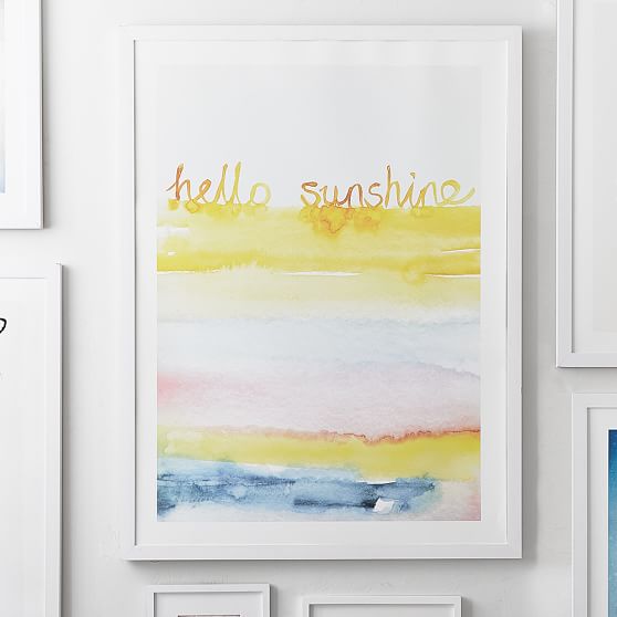 Hello Sunshine Wall Art by Minted® PBteen