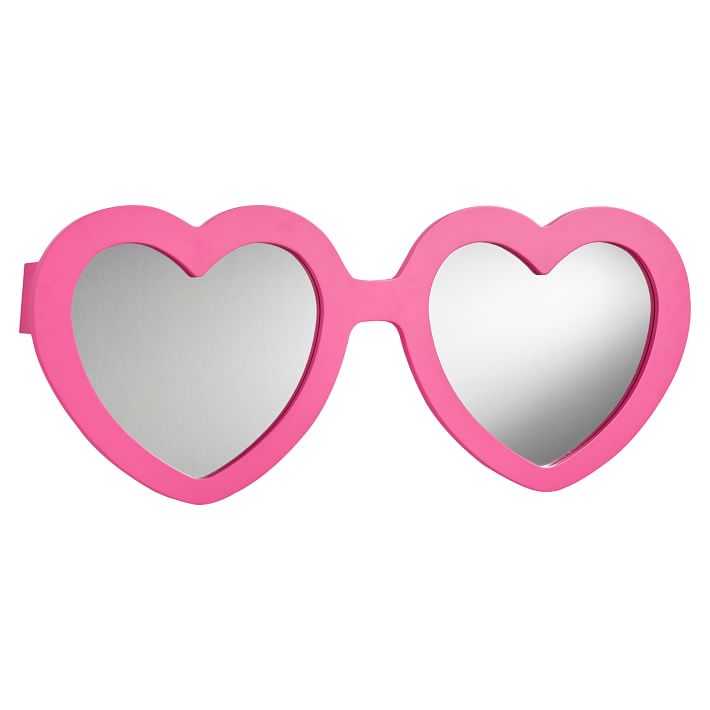 heart sunglasses mirror o