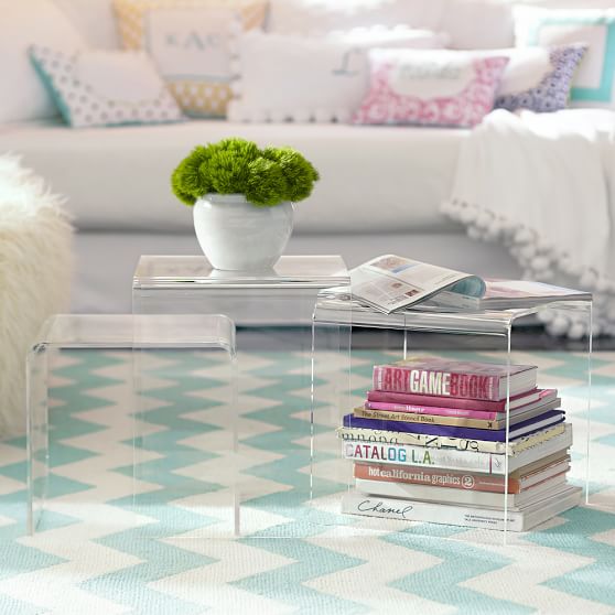 Acrylic Nesting Tables PBteen