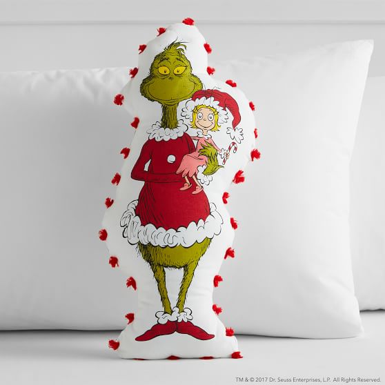 grinch pillow