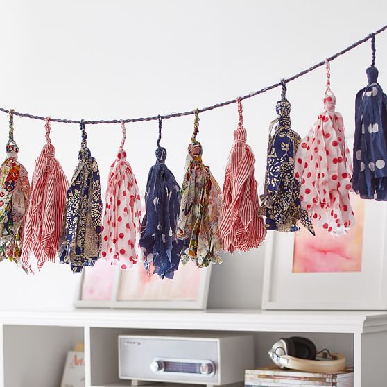 Fabric Tassels Garland PBteen