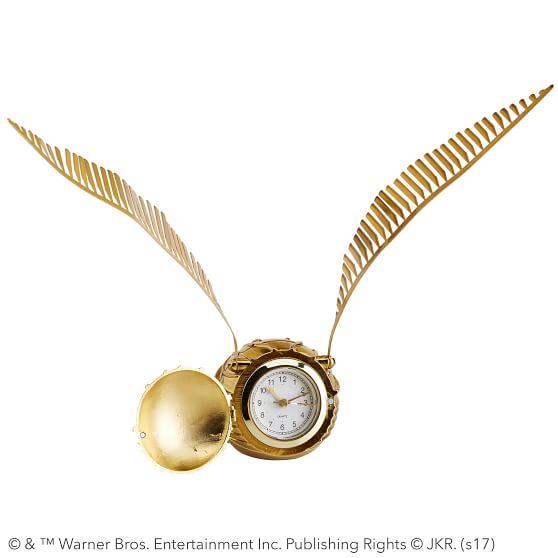 HARRY POTTER™ GOLDEN SNITCH™ Clock | PBteen