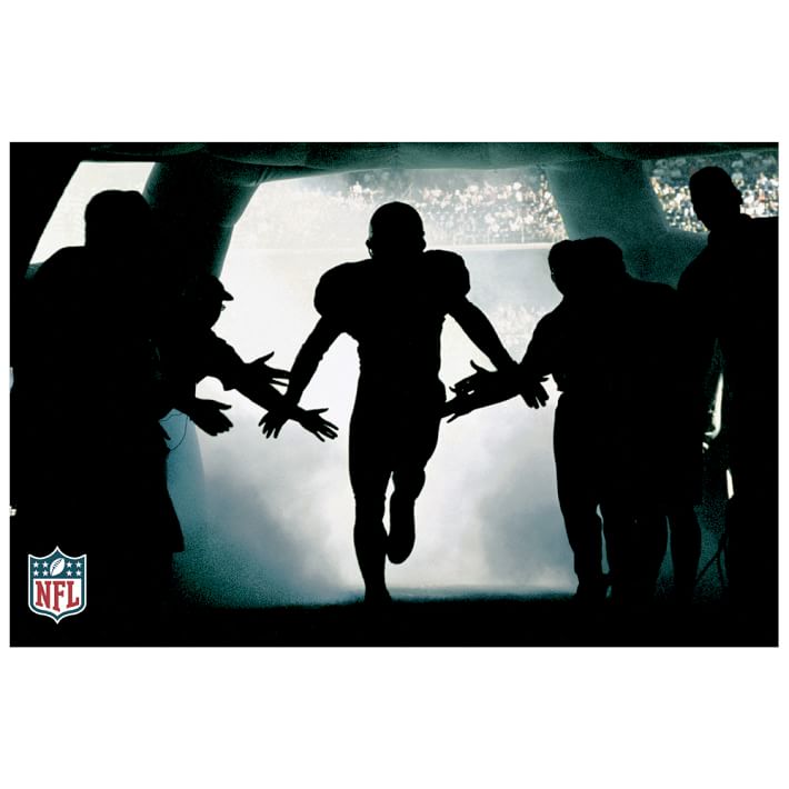 Football Wall Murals rush the field wall mural | pbteen Football Wall Murals rush the field wall mural | pbteen