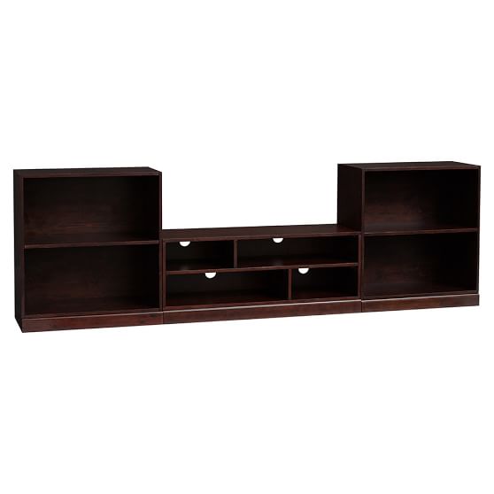 Stack Me Up Media Bookcase Set PBteen - Stack Me Up Media Bookcase Set PBteen