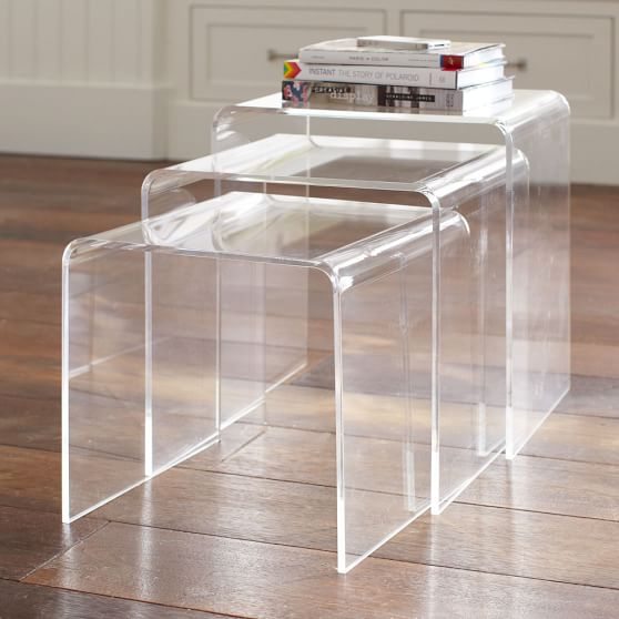 Acrylic Nesting Tables PBteen