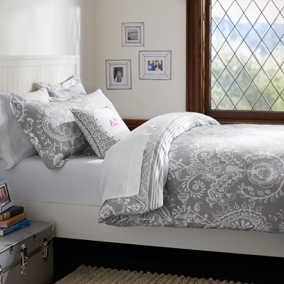 duvet cover sham pbteen light grey twin xl sheets