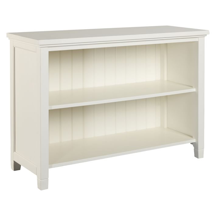 Beadboard 2-Shelf Bookcase PBteen - Beadboard 2-Shelf Bookcase PBteen