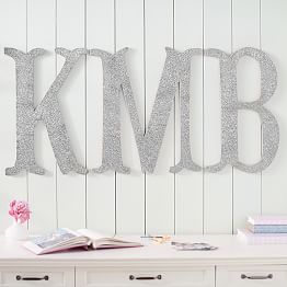 Large Letters For Wall Decor teen wall letters | pbteen Large Letters For Wall Decor teen wall letters | pbteen