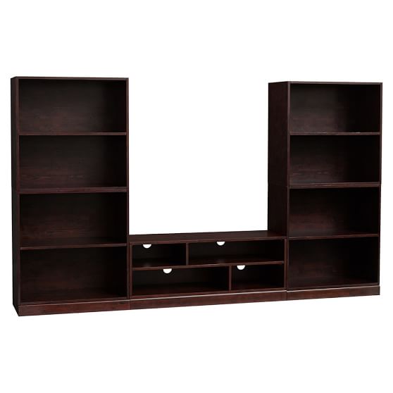 Stack Me Up Tall Media Bookcase Superset PBteen Roll Over Image to Zoom - Stack Me Up Tall Media Bookcase Superset PBteen