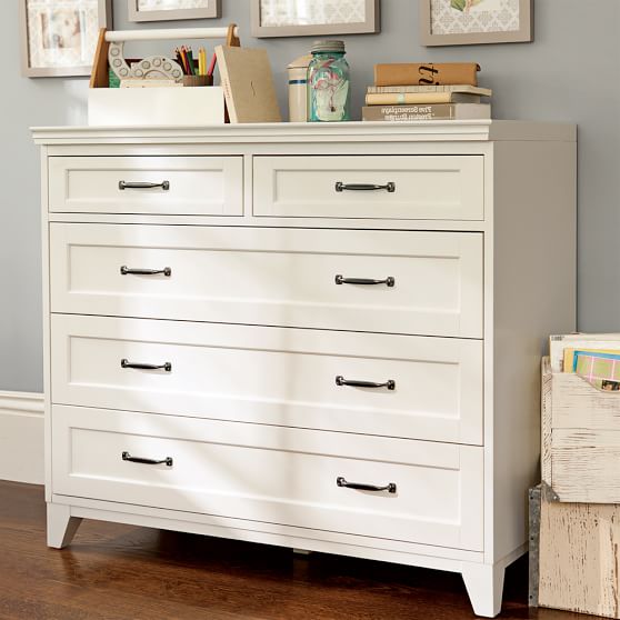 Hampton 5Drawer Dresser PBteen