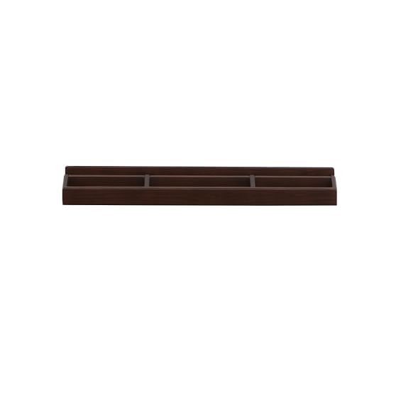 Small Space Solutions Desk Hutch, Espresso