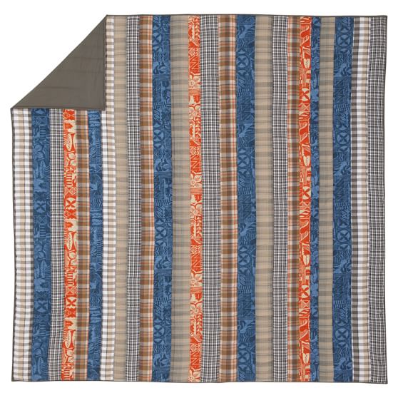 Doheny Beach Quilt, Full/Queen, Multi