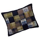 Portland Plaid Sham, Standard, Navy Multi
