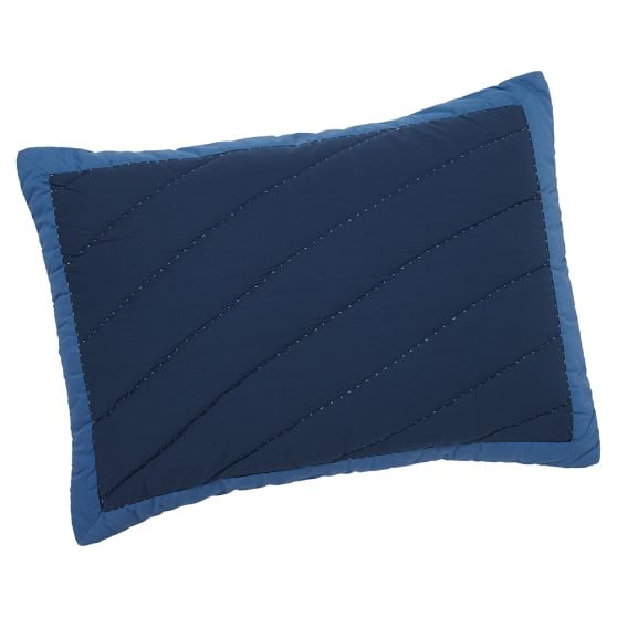 Harbor Stripe Surf Sham, Standard
