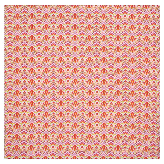 Portofino Duvet Cover, Twin, Pink Multi