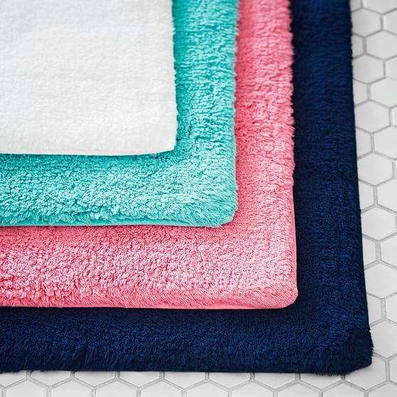 Essential Bath Mat, Bright Pink